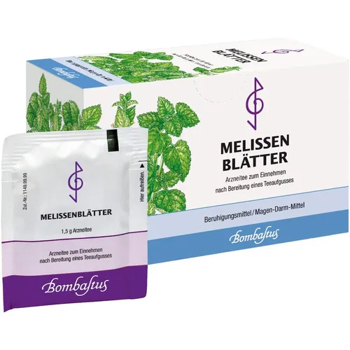 Bombastus - MELISSENBLÄTTER Tee Filterbeutel Zusätzliches Sortiment 03 kg