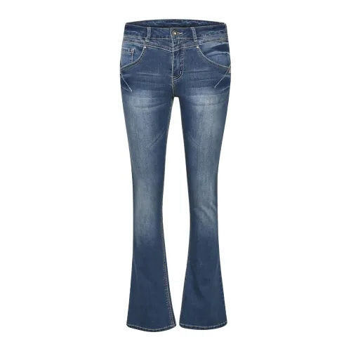 Bootcut Jeans - Shape Bukser Cream