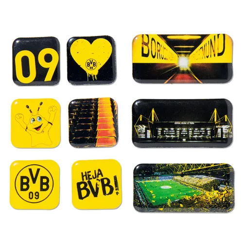 Borussia Dortmund Unisex Bvb-magnet Set Magnet