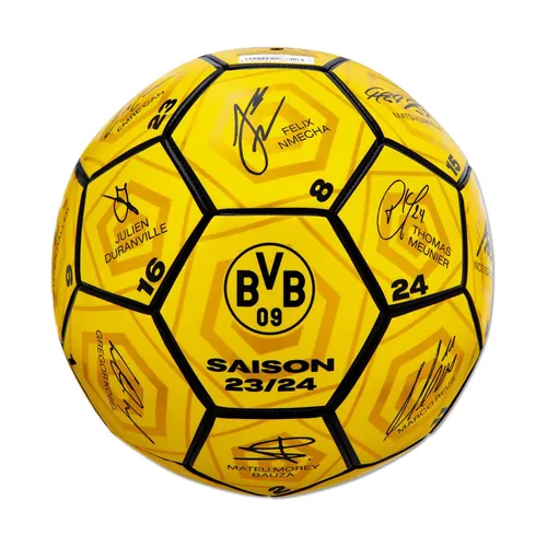 Borussia Dortmund Unisex Jugend BVB Unterschriftenball
