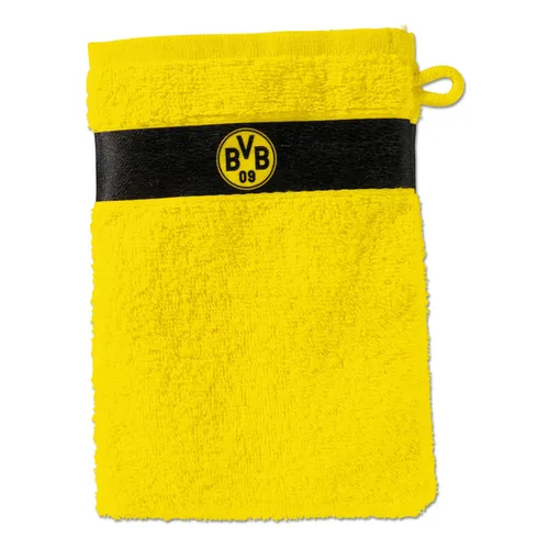 Borussia Dortmund Unisex Kinder vaskehandske gul