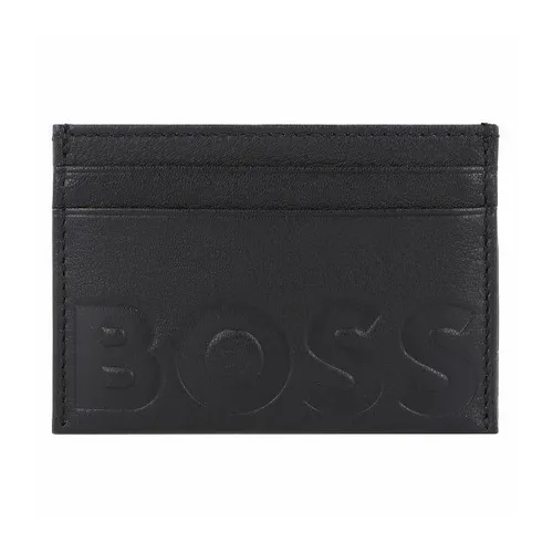 Boss Big Kreditkartenetui RFID Leder 10 cm black