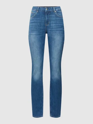 BOSS Black Women Slim Fit Jeans mit Stretch-Anteil Modell 'JACKIE SLIM' in Jeansblau