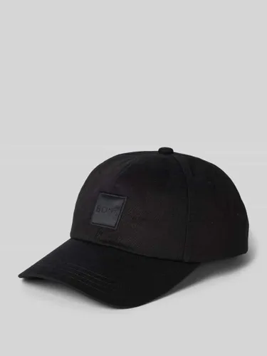 BOSS Cap mit Label-Patch Modell 'Derrel' in Black