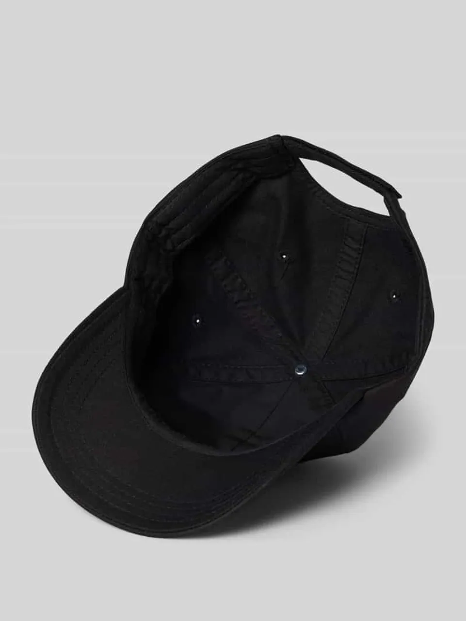 BOSS Cap mit Label-Patch Modell 'Derrel' in Black