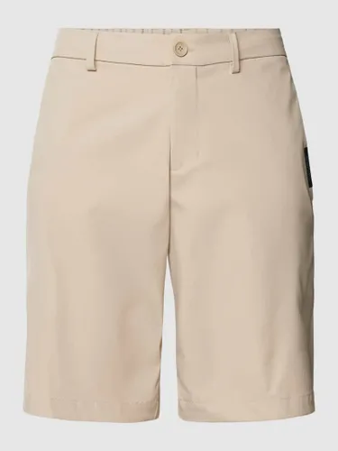 BOSS Green Shorts mit elastischem Bund Modell 'Drax' in Beige