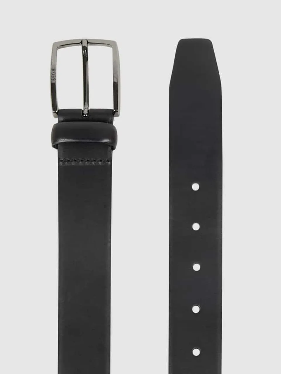 BOSS Gürtel mit Label-Details Modell 'CELIE' in Black