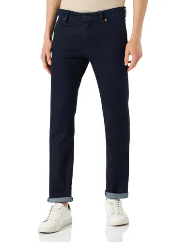 BOSS Herren Maine BC-L-C Blaue Regular-Fit Jeans aus