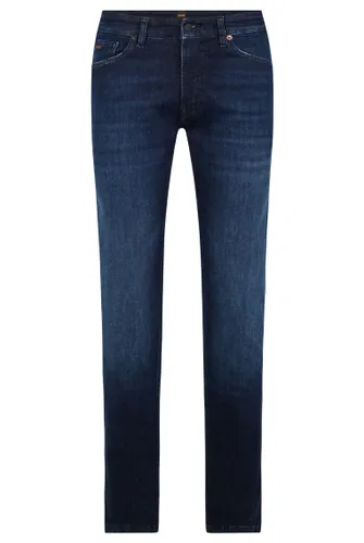 BOSS Herren Maine BC-L-P Regular-Fit Jeans aus blauem