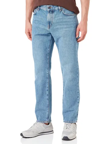 BOSS Herren Re.Maine BC Mittelblaue Regular-Fit Jeans aus