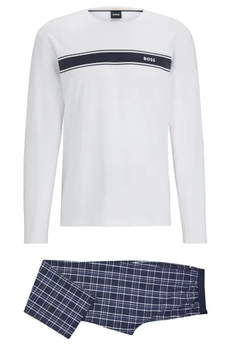 BOSS Herren Schlafanzug Loungewear Nightwear Pyjama Urban