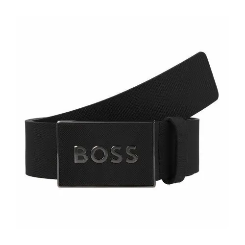 Boss Icon Gürtel Leder black3 90 cm