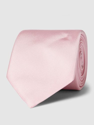 BOSS Krawatte mit Label-Patch in Rosa