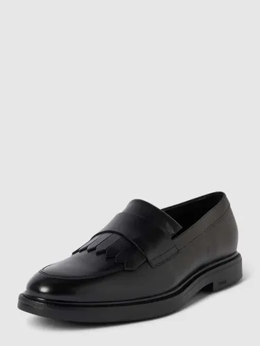 BOSS Loafer aus Leder mit Label-Detail Modell 'Larry' in Black