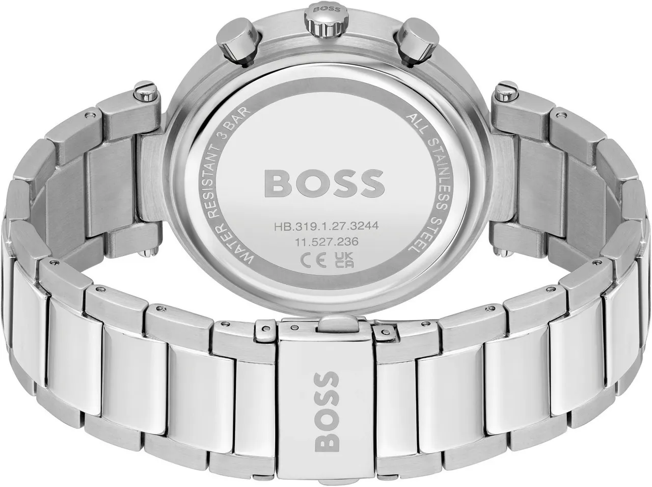 BOSS Multifunktionsuhr ANDRA, 1502692, Quarzuhr, Damenuhr, Armbanduhr, Glaskristalle, Datum