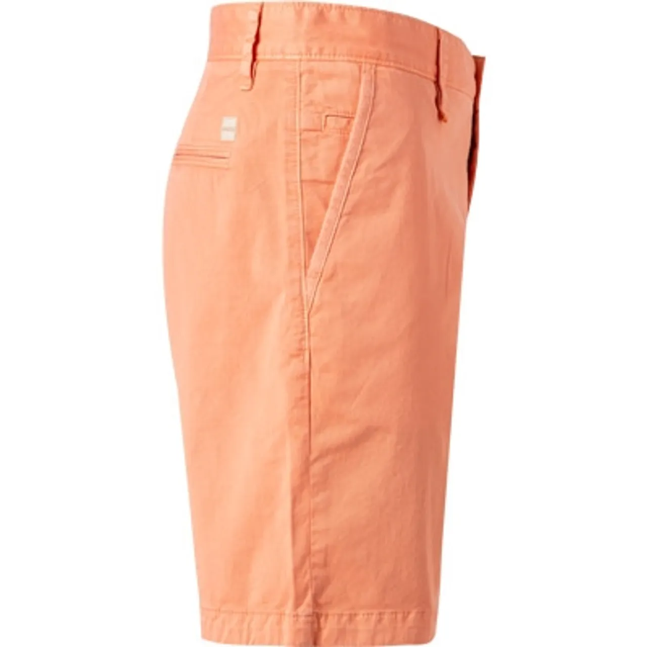 BOSS Orange Herren Shorts orange Baumwolle Slim Fit