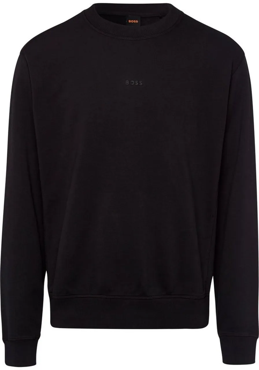 Sweatshirt Wefade BOSS - Cotton-Jersey vergleichen Hugo Boss 50472271-001 Orange Preise