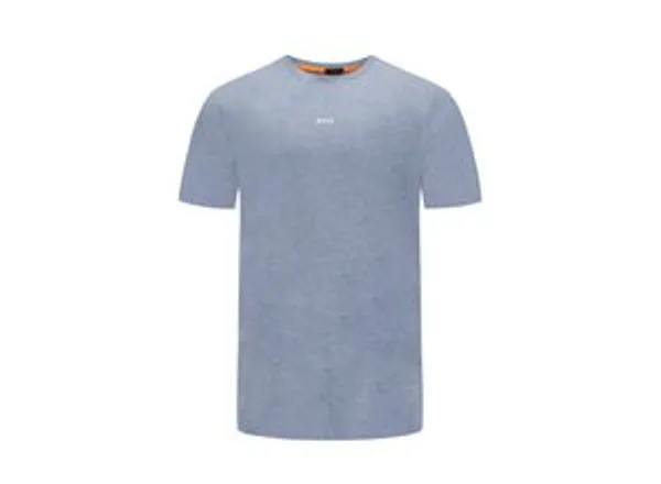 BOSS ORANGE T-Shirt mit Stretchanteil und Label-Print, Relaxed Fit
