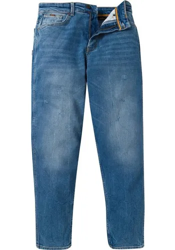 BOSS ORANGE Tapered-fit-Jeans mit BOSS Plakette am Münzfach