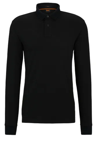 Boss Passerby 10256683 Long Sleeve Polo 2XL