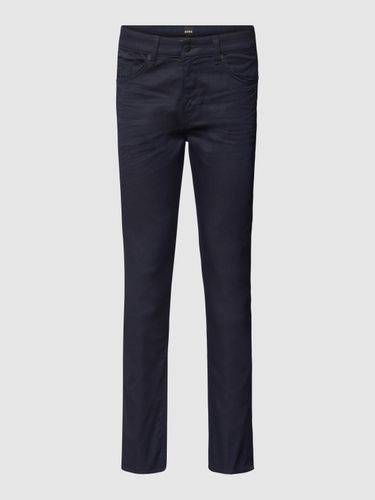 BOSS Slim Fit Jeans mit Stretch-Anteil Modell 'Delaware' in Blau