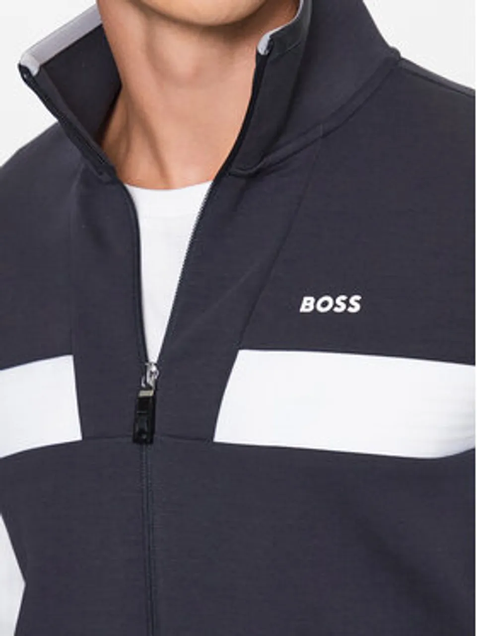 Boss Sweatshirt 50493470 Dunkelblau Regular Fit