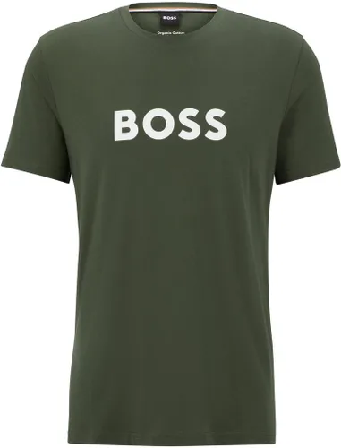 BOSS T-shirt Dunkelgrün