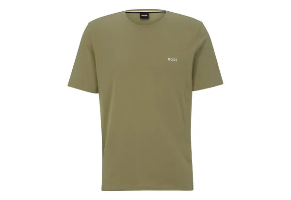 BOSS T-Shirt Mix&Match T-Shirt R mit gesticktem Logo auf der Brust