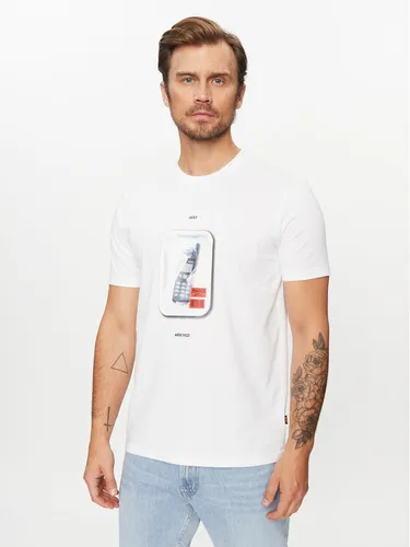 Boss T-Shirt Tefragile 50503535 Weiß Regular Fit