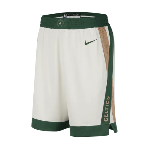 Boston Celtics 2023/24 City Edition Men's Nike Dri-FIT NBA Swingman Shorts - Weiß