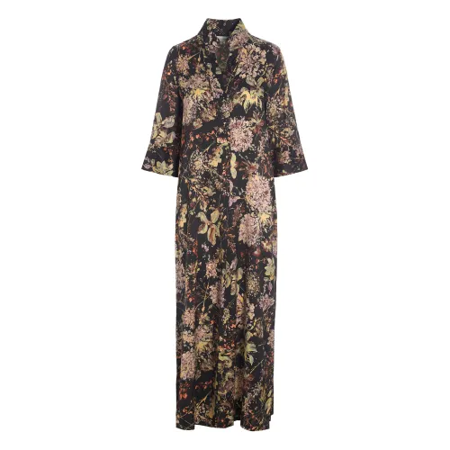 Botanisches Rooibos Kimono Kleid Dea Kudibal