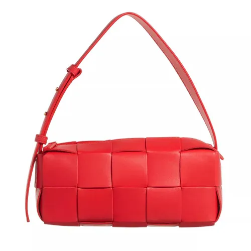 Bottega Veneta Crossbody Bags - Brick Cassette Crossbody Bag - Gr. unisize - in Rot - für Damen