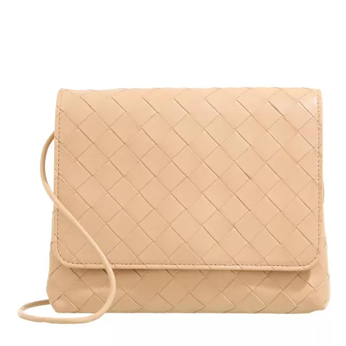 Bottega Veneta Crossbody Bags - Mini Intrecciato Crossbody Bag - Gr. unisize - in Beige - für Damen