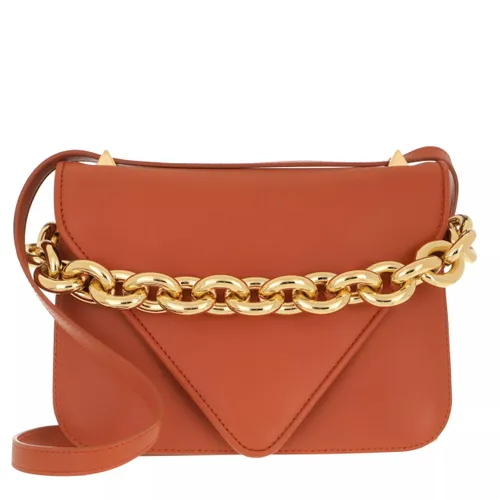 Bottega Veneta Crossbody Bags - Small Mount Chain Crossbody Bag Calfskin - Gr. unisize - in Orange - für Damen