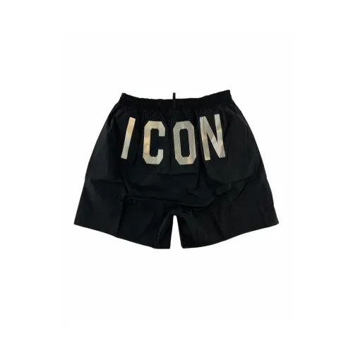 Boxer Icon Shorts - Navy Blue Sportlicher Stil Dsquared2