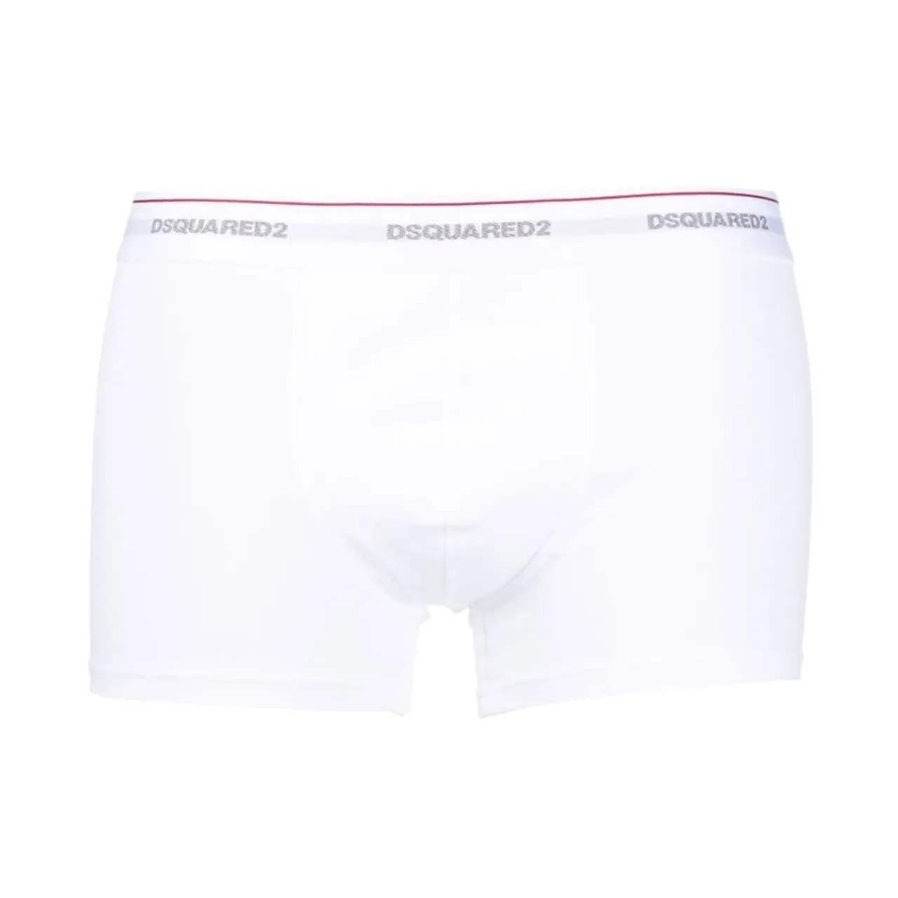 Boxershorts mit Logo-Bund, Weiß, Dreierpack Dsquared2