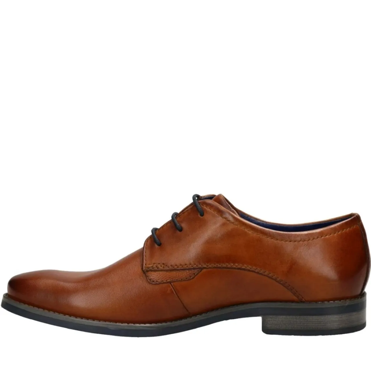 Braune Leder Business Schuhe für Männer Bugatti