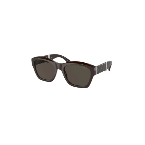Braune Polarisierte Sonnenbrille Ch6055B Chanel