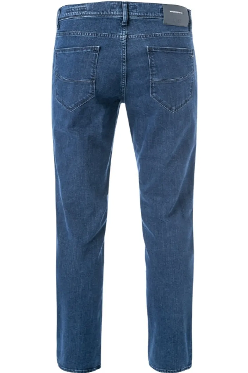 Brax Herren Jeans blau Baumwolle Straight Fit