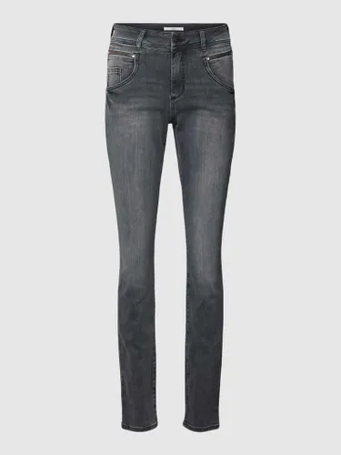 Brax Jeans mit 5-Pocket-Design Modell 'SHAKIRA' in Dunkelgrau