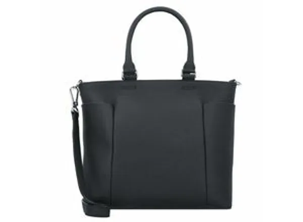 Bree Tana 11 Shopper Tasche Leder 35 cm black