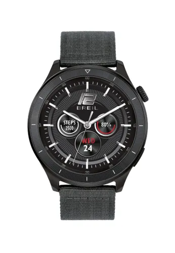 Breil Unisex Smartwatch BC-1 mit Canvas-Stoff Armband und