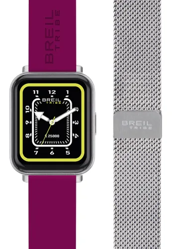 Breil Unisex Smartwatch SBT-2 mit Silikonarmband in der