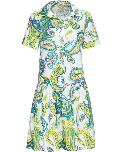 Brigitte von Schönfels Hemdblusenkleid Midi-Kleid mit Paisley-Muster