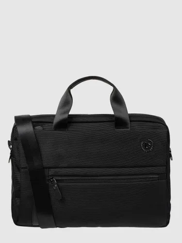 bugatti Laptoptasche mit abnehmbarem Schulterriemen in Black, Größe One Size