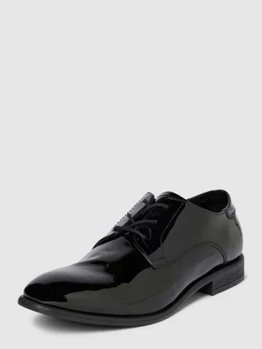 bugatti Oxford-Schuhe aus echtem Leder in Black