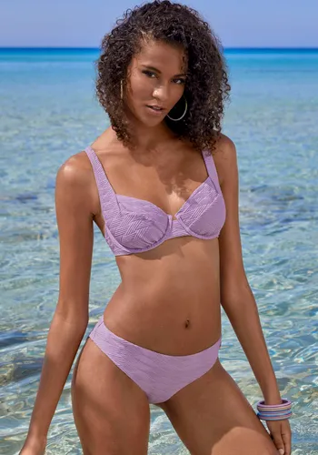 Bügel-Bikini-Top SUNSEEKER "Loretta" Gr. 42, Cup B, lila Damen Bikini-Oberteile Ocean Blue