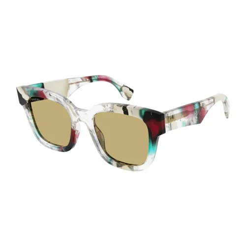 Bunte Sonnenbrille für Frauen Gucci