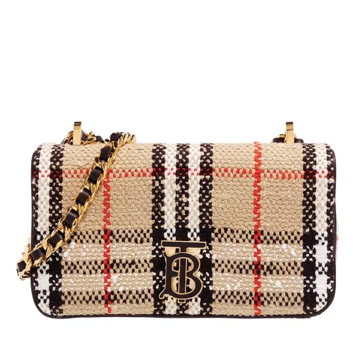 Burberry Crossbody Bags - Lola Small Boucle Vintage Check - Gr. unisize - in Beige - für Damen
