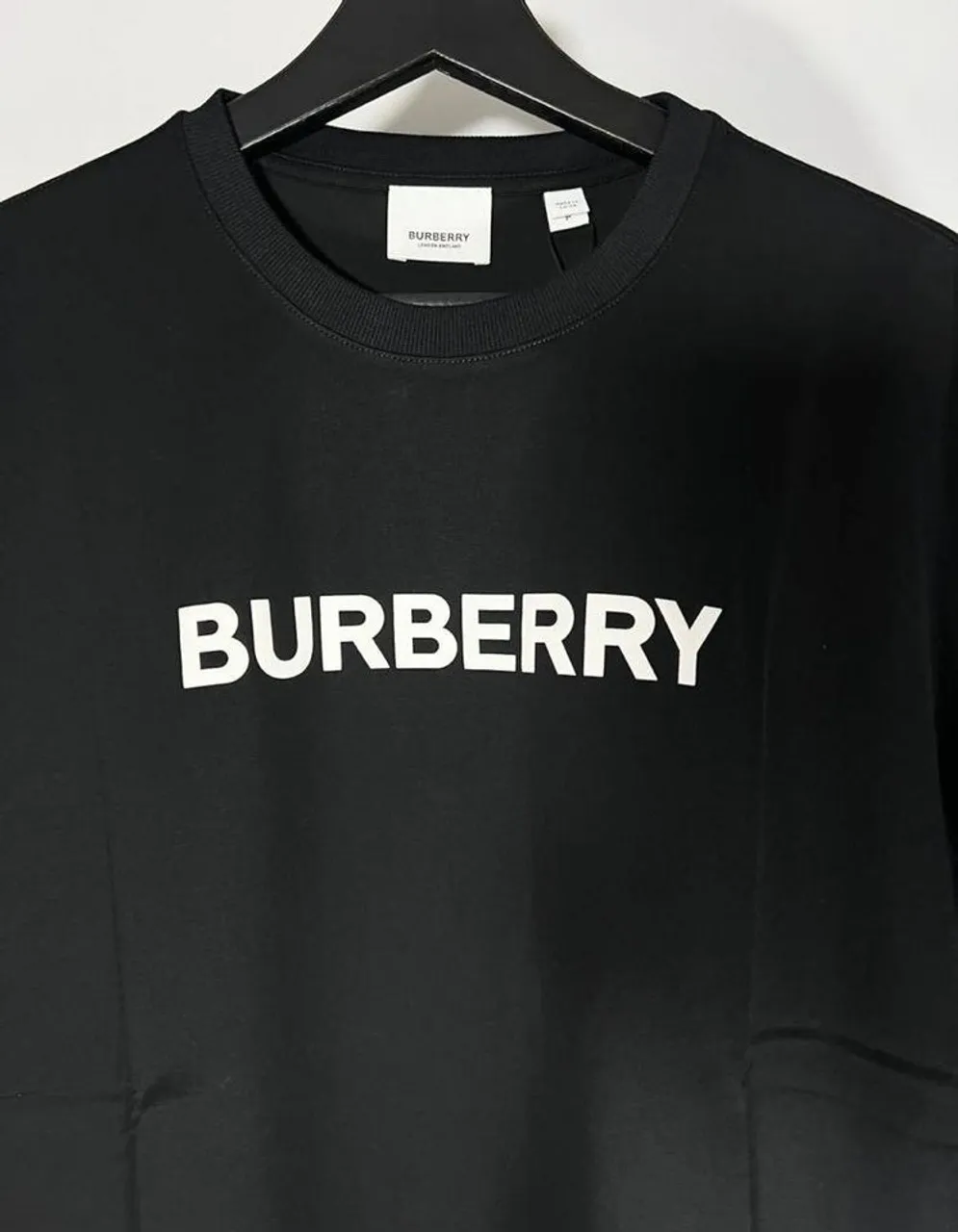 BURBERRY T-Shirt Black ‘Harriston’ T-SHIRT